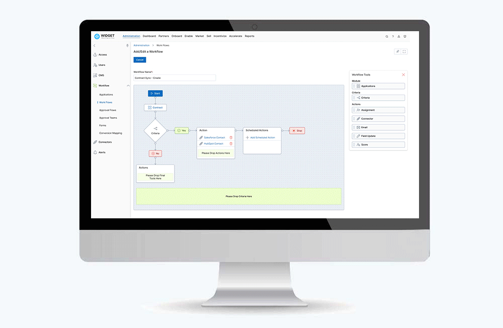 Portal Administration Management Unified Partner Management