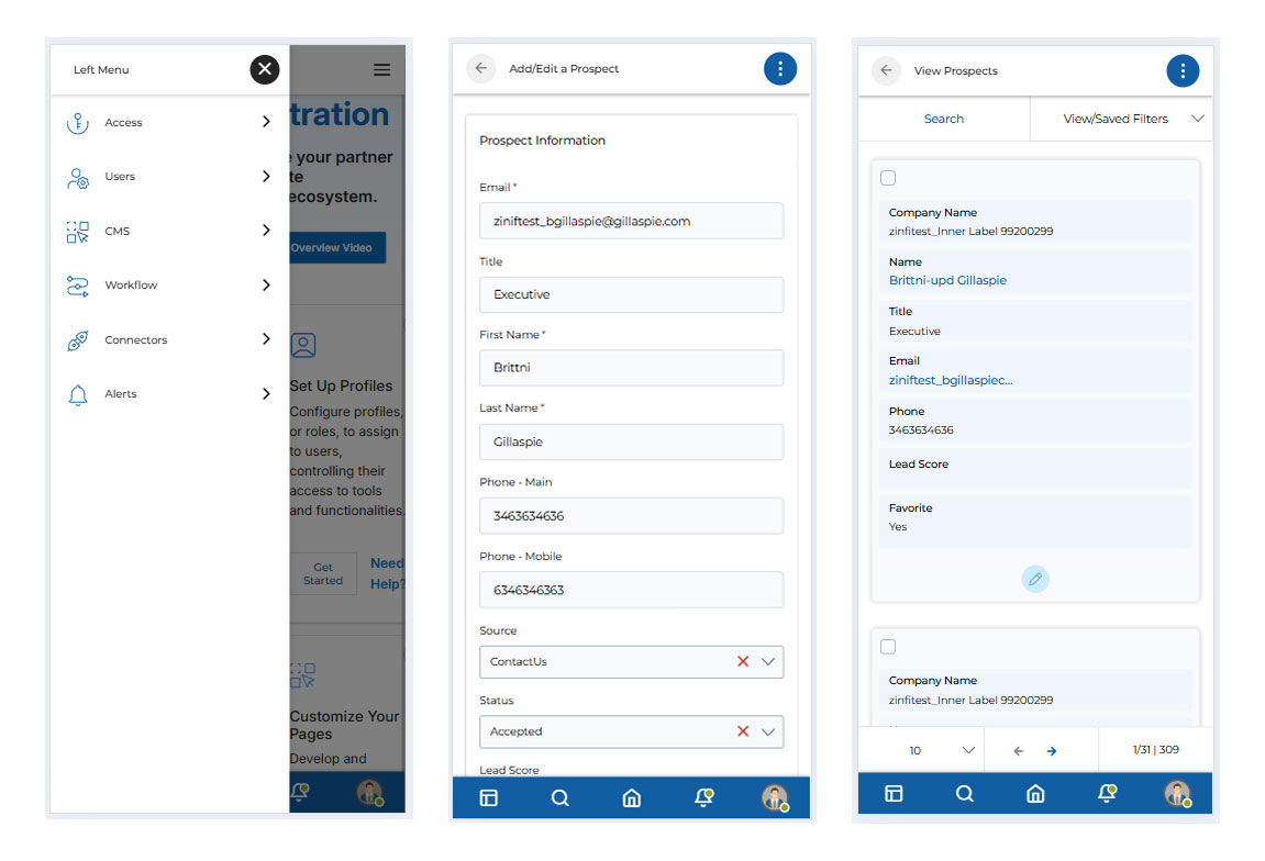 Mobile Ready Intuitive Experience