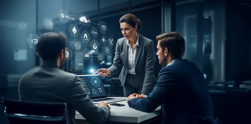 Channel Sales team discussing MSP and cloud solutions.