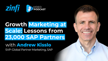 Next-Gen PartnerOps Video Podcast featuring Andrew Kisslo – Partner Marketing at Scale with SAP