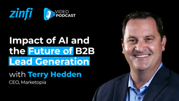 Next-Gen PartnerOps Video Podcast featuring Terry Hedden . – Partner Marketing: AI’s Role in B2B Lead Generation