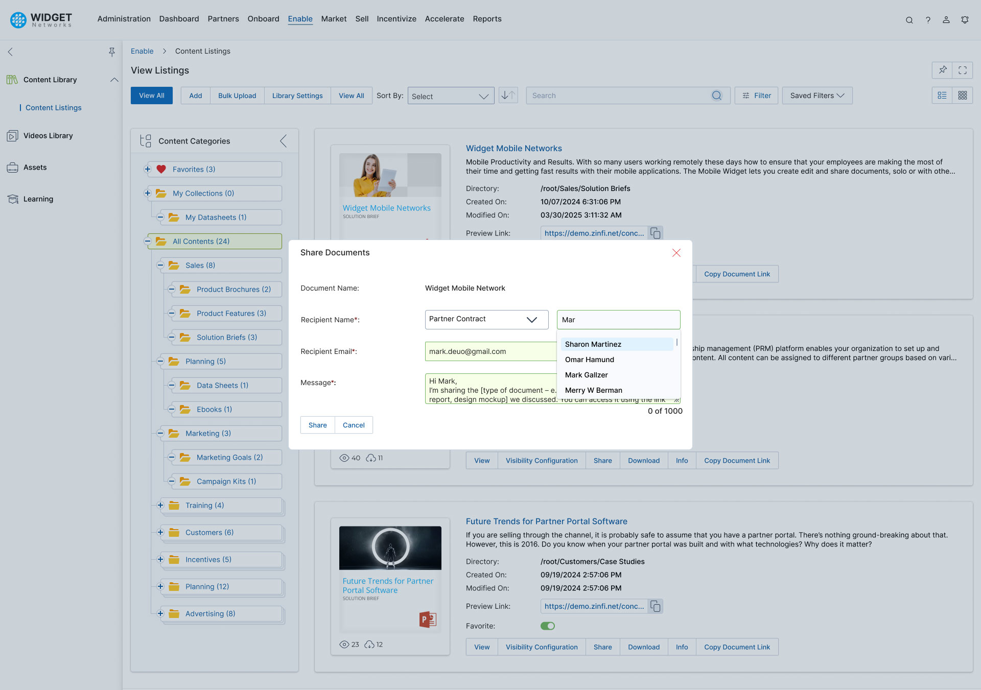Library Link Generation and Enhancements