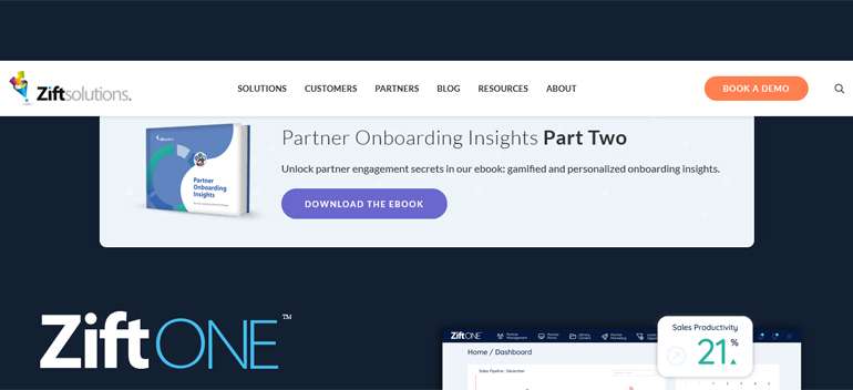 Zift Solutions website